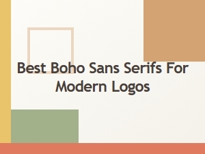Top Minimalist Boho Sans Serifs for Logos